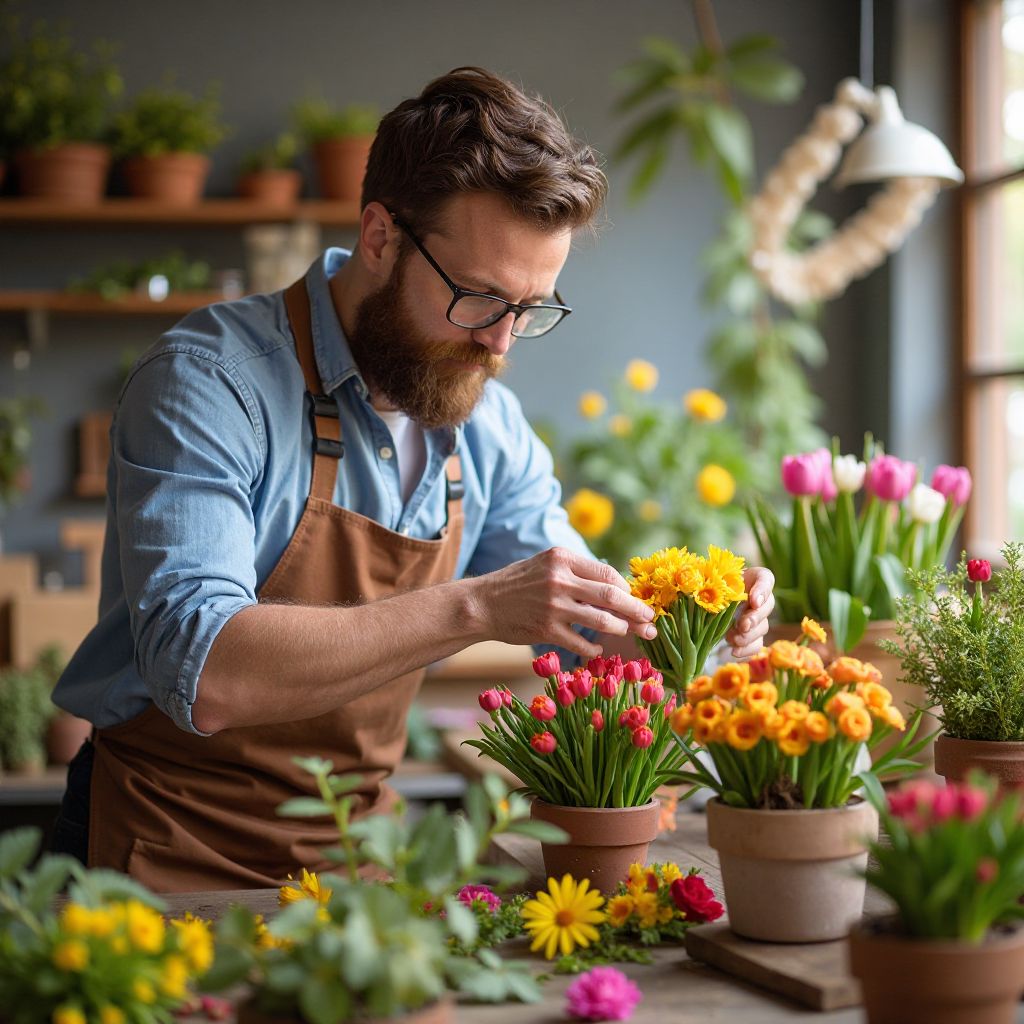 Marcus Johnson, Senior Floral Designer
